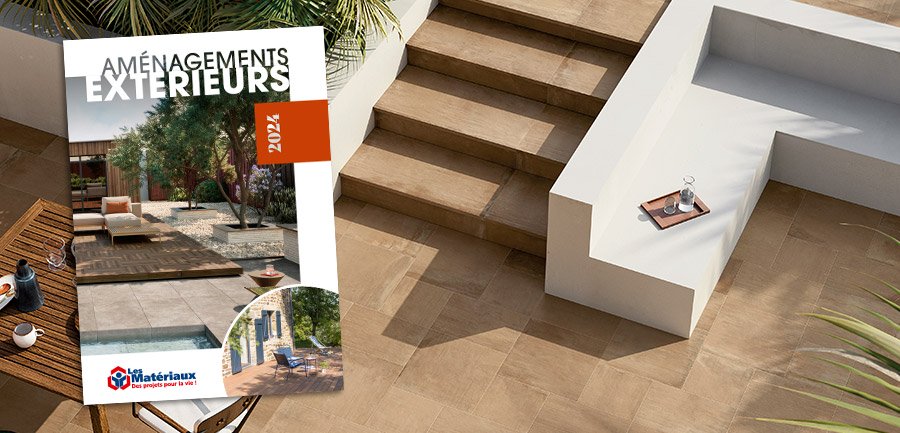 catalogue aménagements extérieurs Les Matériaux 2024