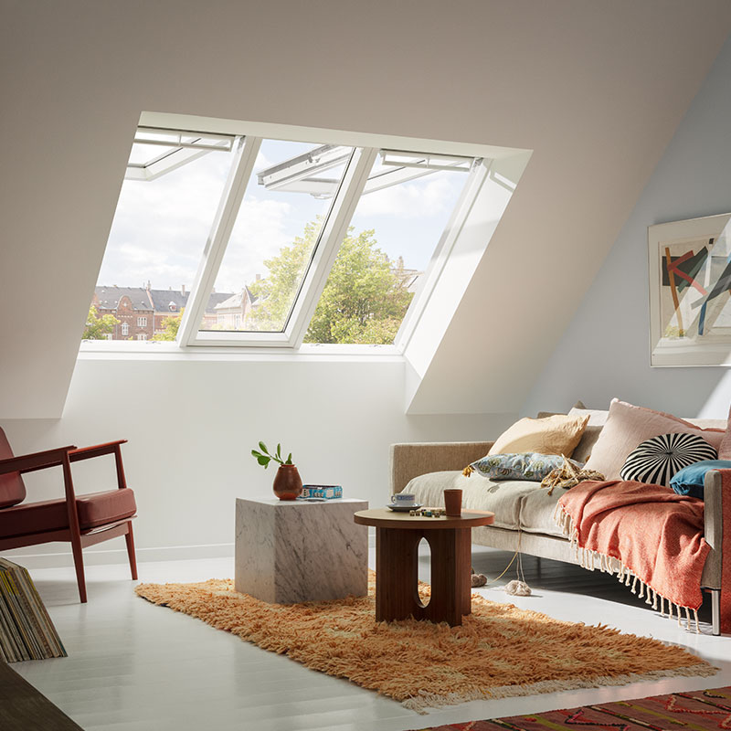 Fenêtres de toit Verrière 3 en 1 de Velux