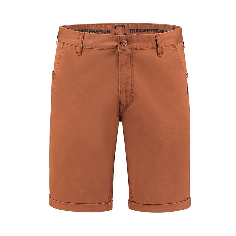 Difac Bermuda chino PREMIUM - Marron