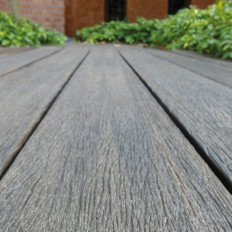 Lames de terrasse vintage en bois composite Fiberdeck® Felix Distribution