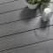 Lames de terrasse Brooklyn en bois composite Fiberdeck® Felix Distribution coloris dark grey