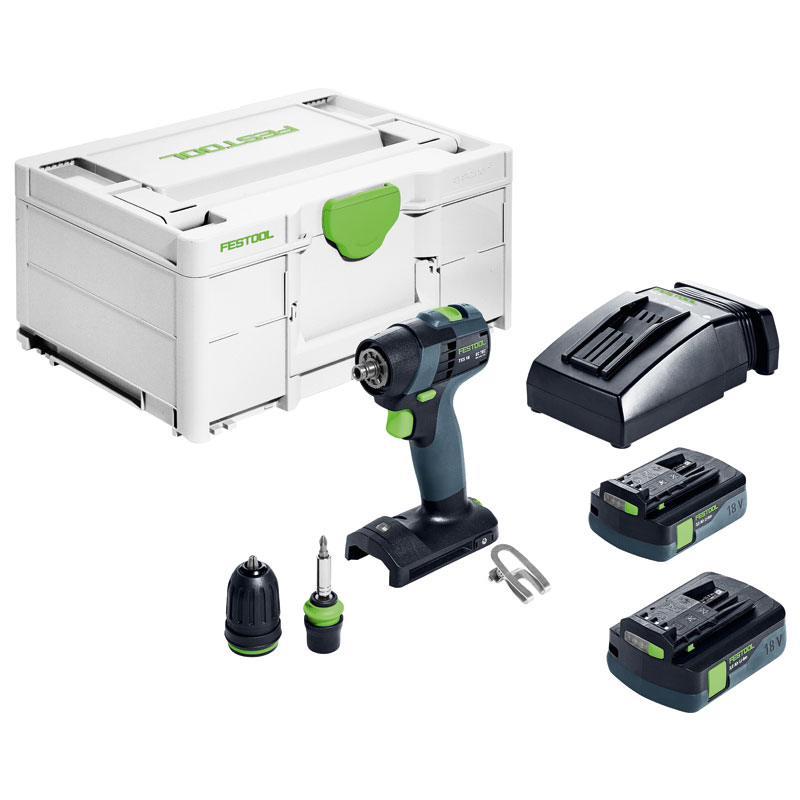 Perceuse-visseuse sans fil TXS 18 C 3,0-PLUS par Festool