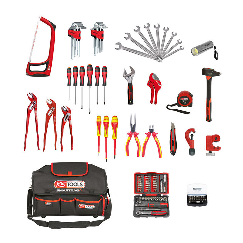 Composition d outils avec SMARTBAG XL KS Tools Les Materiaux