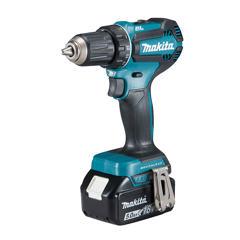 Perceuse-Visseuse 18 V LI-ION 5 AH Ø 13 MM DDF485RTJ de Makita