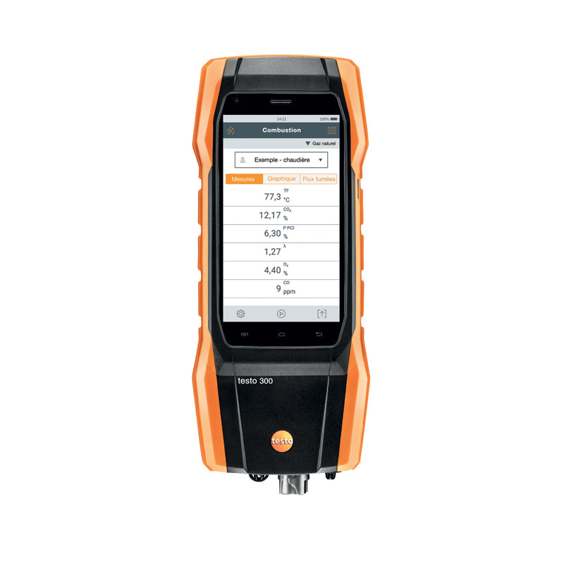 Lot analyseur de combustion TESTO 300 PREMIUM Testo 2