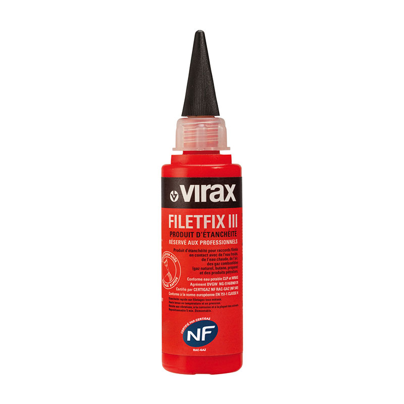 Produit d'étanchéité FILETFIX III 2626 par Virax