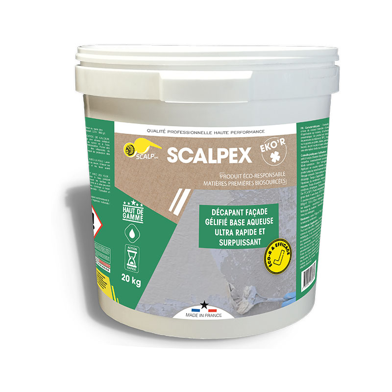  Décapant façade gélifié SCALPEX EKO'R Scalp