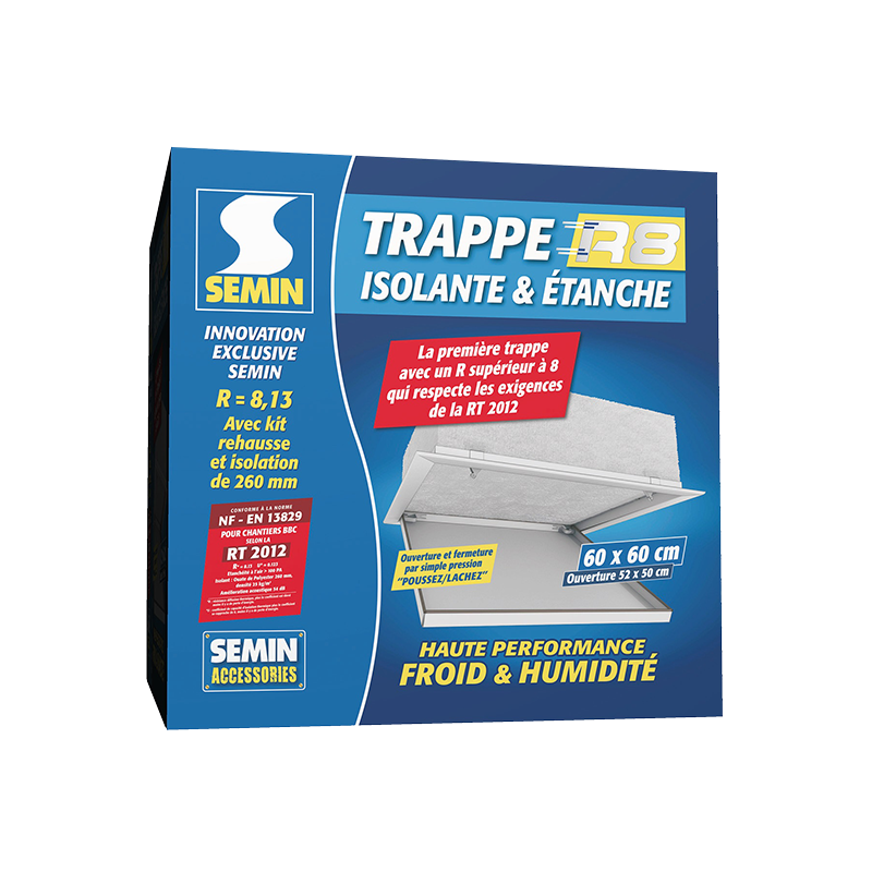 Kit trappe de comble r8 isolante et étanche 1