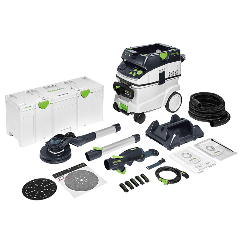 Ponceuse à bras PLANEX LHS 2 225/CTL 36Set Festool