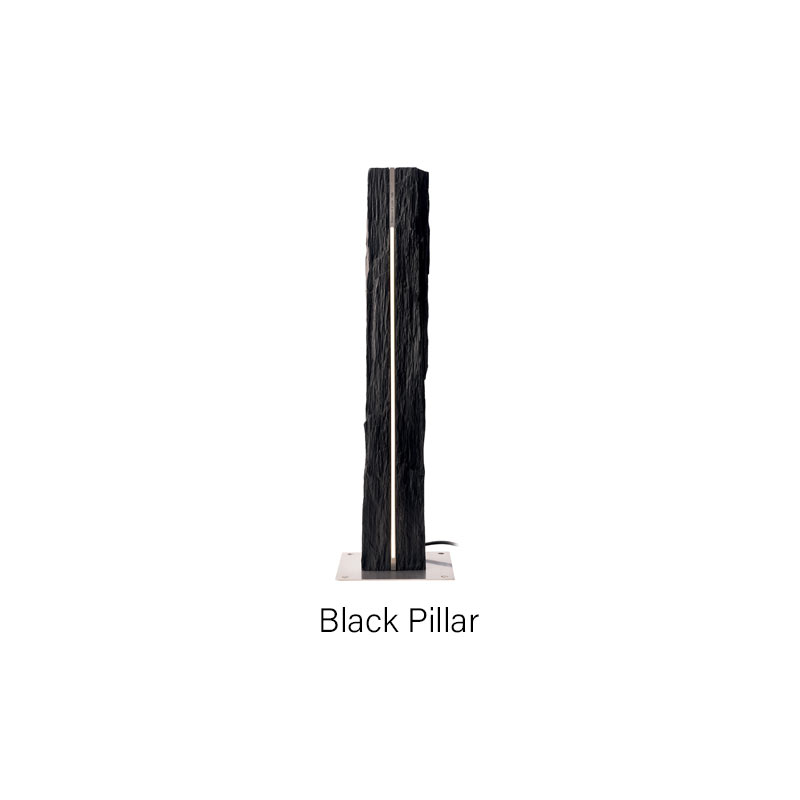 Luminaires Stake Essenze di Luce - Black Pillar