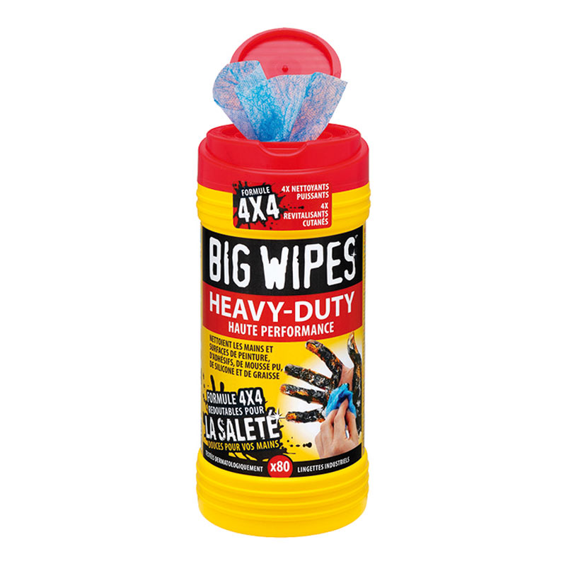 80 Bigwipes haute performance L’outil Parfait