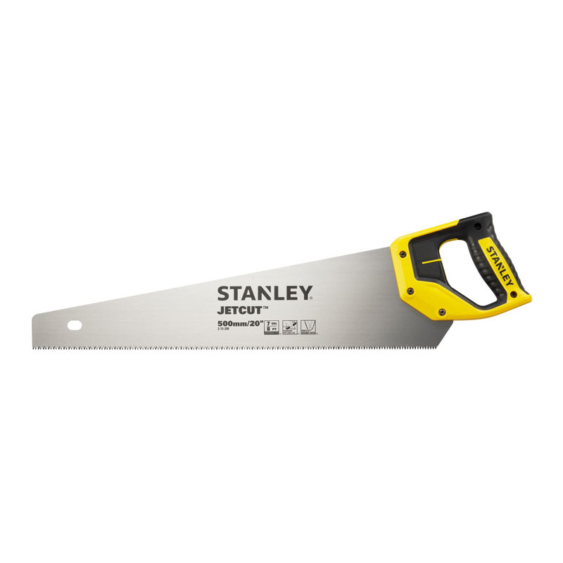 SCIE EGOINE JETCUT COUPE DE DEBIT MOYENNE SECTION 500MM  DE STANLEY