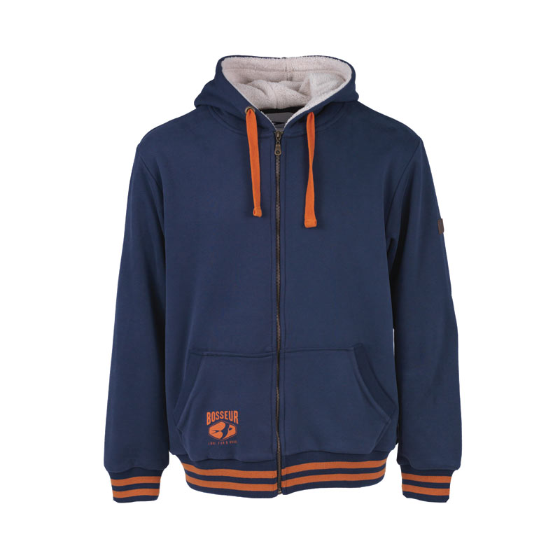 Sweat-shirt OURAL Bleu Bosseur