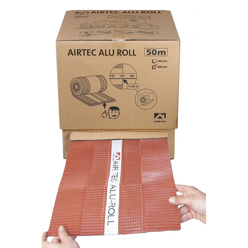 Airtec alu roll - carton dérouleur Ubbink