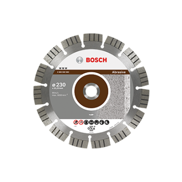  Disque spécial matériaux abrasifs Bosch