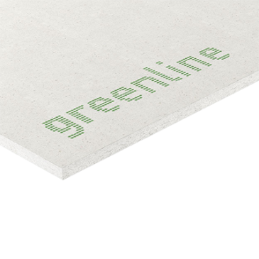 Plaque Plaque fibres-gypse greenline Fermacell