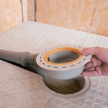 Kit d'évacuation d'eau Schlüter®-kerdi-drain Schlüter®-Systems