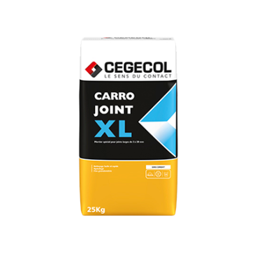 Mortier de jointoiement Carrojoint xl Cegecol