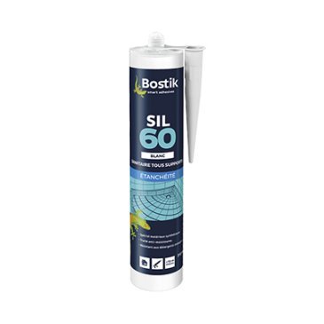 SIL 60 Sanitaire Joint silicone neutre Bostik