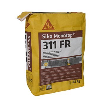 Mortier Sika Monotop®311 FR / 311 FR CLAIR Sika