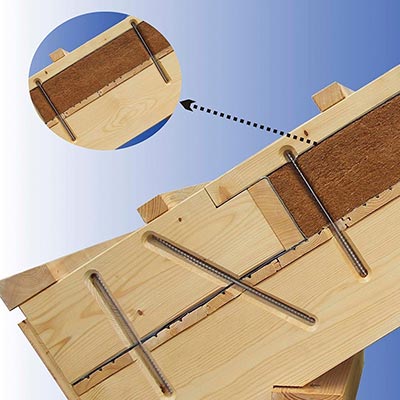 Vis à bois Heco-topix-plus Therm Heco France