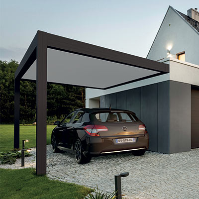 CARPORT ALU ESSENTIEL Volets Thiebaut 