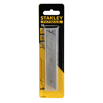 Lames de cutters + carte 10 lames Fatmax® Stanley