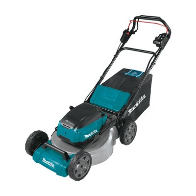 Makita Tondeuse autotractée 36 V : 2 x 18 V LiIon 5 Ah (4 batteries) DLM532PT4