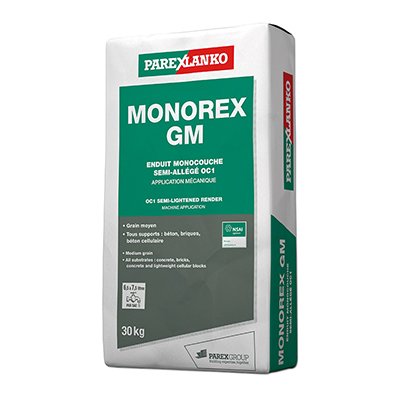 Enduit monocouche Monorex gm Parexlanko
