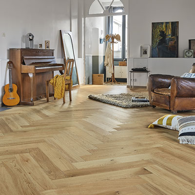 Parquet contrecollé Chêne authentique topaze Panaget