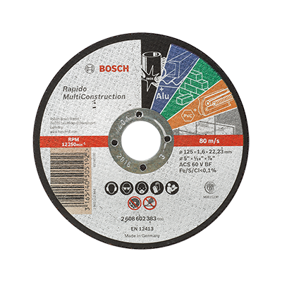 Disque Rapido multi construction Bosch