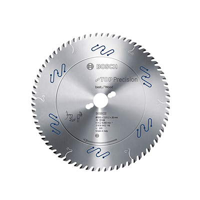 Lames de scie circulaire Top precision best for wood Bosch