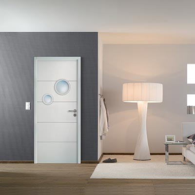 Porte Moderna horizon 2 bulles JELD-WEN