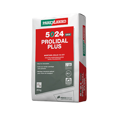 Mortier colle 5024 prolidal plus Parexlanko