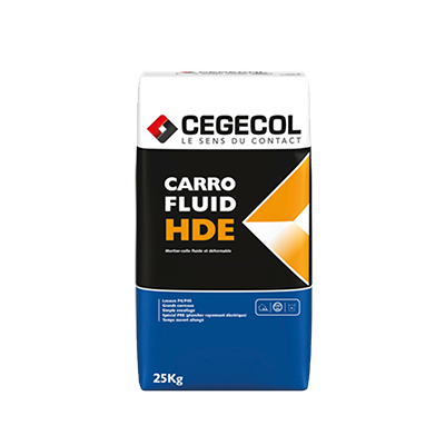 Mortier-colle Carrofluid hde Cegecol