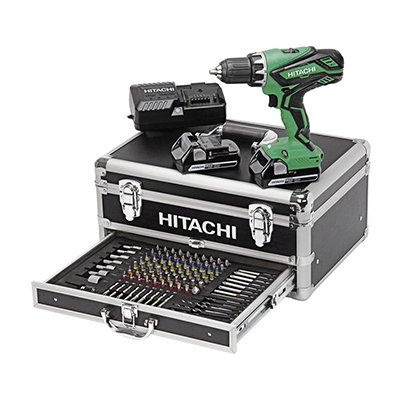 Ensemble perceuse-visseuse 18 V + 100 accessoires KC 18DJLF Hitachi