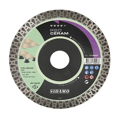 Disque PRO CERAM par Sidamo