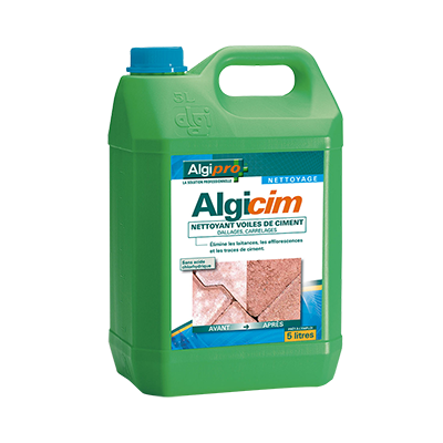 Nettoyant voile de cimen Algicim Algimouss pro