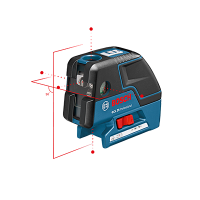 Laser 5 points Gcl 25 Bosch