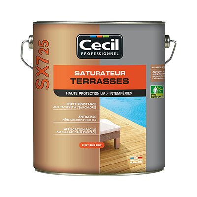 Peintures – Lasures Cecil Pro Saturateur terrasses SX 725