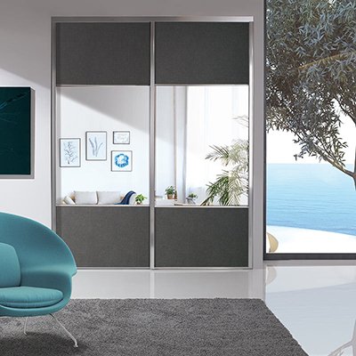 PORTES COULISSANTES SILLAGE MODELE TRIO 1-2-1 Coulidoor