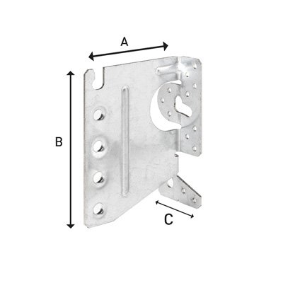 Étrier en âme intérieur CBH Simpson StrongTie