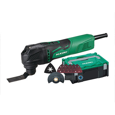 Multi-tool 350 W - mode auto. + 8 accessoires - HitCase Hitachi