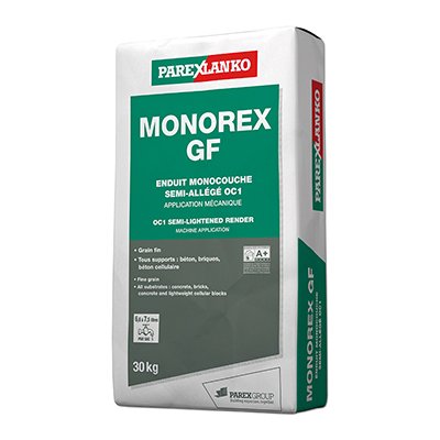 Enduit monocouche Monorex gf Parexlanko