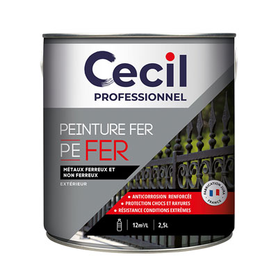 Peintures – Lasures Cecil Pro Peinture Fer PE FER