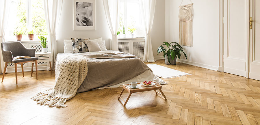 Parquet, ambiance chaleureuse et naturelle