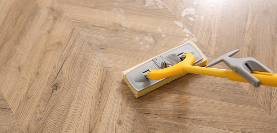 Nettoyage parquet